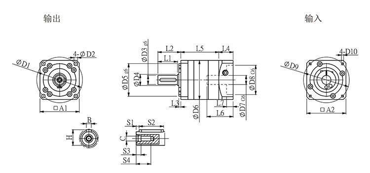 JRF步進減速機